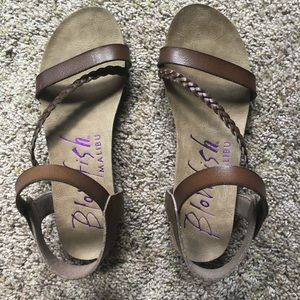Blowfish sandals size 8, worn once